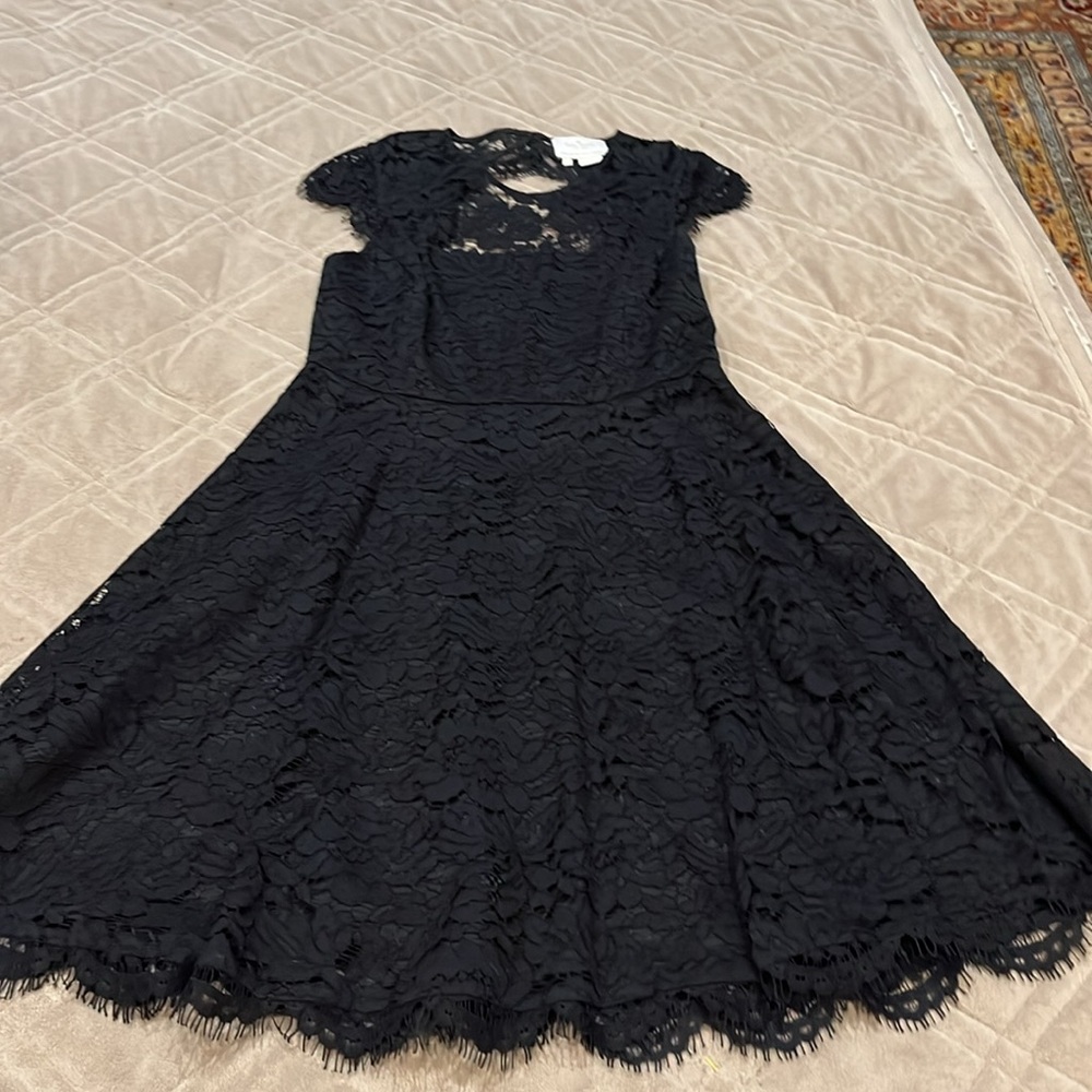 Kate Spade Black Lace Dress - Picture 5 of 7